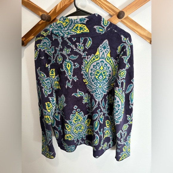 LIKE NEW- ANTHROPOLOGIE - MOTH- Printed Chenille Jacket - Picture 7 of 7